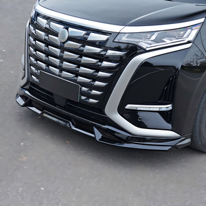 Piezas de automóviles para DENZA <span class=keywords><strong>D</strong></span> 9 EV Parachoques delantero Fábrica al por mayor Kit de carrocería de coche Labio delantero de alta calidad Actualización negra brillante - Product Image 4