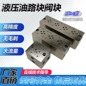 Bloque de Válvulas Hidráulicas Integrado Estándar 02/03-1W, Bloque de Distribución de Aceite para Accesorios de Estación Hidráulica - Product Image 5