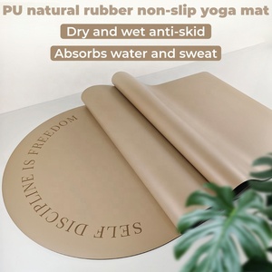 Colchoneta de Pilates de Viaje, 5mm, Alta Densidad, PU y Caucho Natural, Plegable, Antideslizante, Impermeable, Ecológica, para Uso Universal - Product Image 1