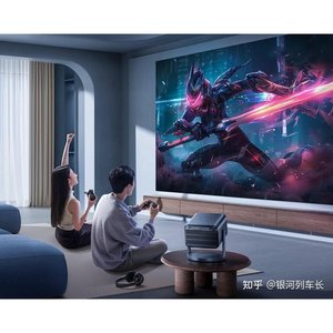   โปรเจคเตอร์โฮมเธียเตอร์ C2 Pro 4K เลเซอร์ โปรเจคเตอร์ DLP สมาร์ทเลเซอร์สามสี รองรับ 3D ลำโพงในตัว พกพาสะดวก - Product Image 4