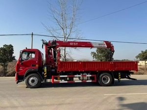 รถเครนติดตั้งบนรถบรรทุก Foton 6x4 ขนาด 12 ตัน/14 ตัน บูมแบบยืดหดได้ 4 หรือ 5 ท่อน สำหรับงานก่อสร้างหนัก - Product Image 5
