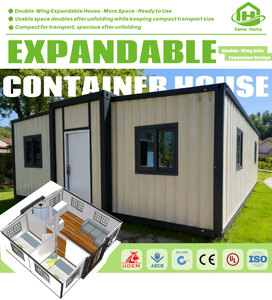 Casa <span class=keywords><strong>Contenedor</strong></span> Expandible, Casa Prefabricada Plegable, Casa Modular, Villa de Lujo, Habitación Hecha de <span class=keywords><strong>Contenedor</strong></span> <span class=keywords><strong>para</strong></span> Oficina al Aire Libre - Product Image 2