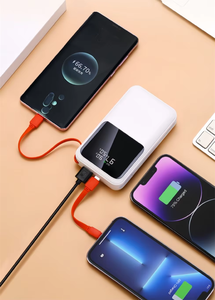 Construit en type-c câble Portable charge rapide batterie externe 20000mah ordinateur portable <span class=keywords><strong>PowerBank</strong></span> <span class=keywords><strong>PD</strong></span> <span class=keywords><strong>45W</strong></span> LED affichage batterie - Product Image 3