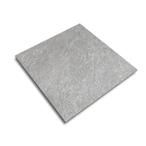 Piastrella in Porcellana Grigia Opaca Moderna, 600x600 Effetto Granito per Cucina e Soggiorno Minimalisti - Product Image 6