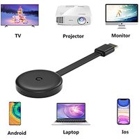 Vente en gros d'usine, dongle d'affichage Wifi G12, 1080P, 2.4G, adaptateur d'affichage HDMI sans fil Anycast pour téléviseur, projecteur, affichage sans fil