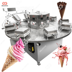 Machine semi-automatique pour la fabrication de cornets de glace, machine à façonner les cornets de gaufres, machine à cornets de glace Cornetto pour les petites entreprises - Product Image 4