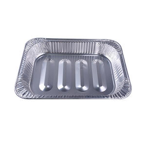 Aluminum Foil Food <span class=keywords><strong>Container</strong></span> <span class=keywords><strong>Making</strong></span> <span class=keywords><strong>Machine</strong></span> <span class=keywords><strong>Rectangular</strong></span> Aluminum Roasting Pan Aluminum Foil Catering <span class=keywords><strong>Container</strong></span> - Product Image 4