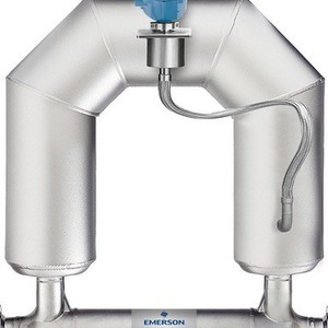 Débitmètre de masse numérique pour liquides corrosifs Emersonn CMF200, structure légère en aluminium à bride, personnalisable OEM, haute précision - Product Image 1