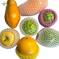 Manchons en filet pour fruits en mousse EPE épaissie