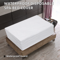 Drap de table de massage jetable imperméable en PP, housse de lit de spa certifiée CE, tissu non tissé Classe I, durée de conservation de 3 ans