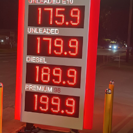 18 trạm xăng Phụ Kiện Bộ Phận & hiển thị trạm xăng <span class=keywords><strong>Led</strong></span> giá đăng bảng kỹ thuật số với <span class=keywords><strong>LED</strong></span> <span class=keywords><strong>gas</strong></span> dấu hiệu cho trạm xăng - Product Image 2