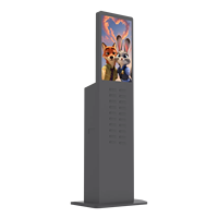 Station de recharge portable Welink 200W avec affichage LED, location de 20 emplacements, adaptateurs de station d'alimentation, machine Li-Polymère