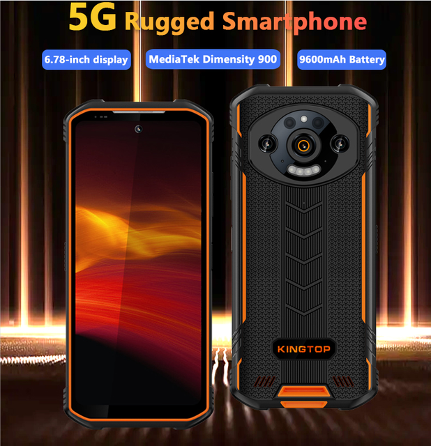 5G OEM High Performance Rugged Phone with Super Long Battery Life & 6.78 Inch Display Support Fast Charging for Professional Use