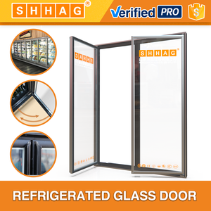 Réfrigérateur/<span class=keywords><strong>Congélateur</strong></span>/Armoire Réfrigérée à <span class=keywords><strong>Double</strong></span> Température avec Portes Vitrées Intégrées, Étagères Ajustables, Économe en Énergie 5 Étoiles - Product Image 3