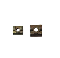 Accessoires de connecteurs à écrous croisés galvanisés, Plaque de guidage moulée sous pression, Code de pression pour rail auxiliaire