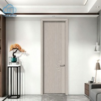 Porte intérieure en bois massif sculpté de style américain rétro, porte de chambre en bois à relief européen, porte de chambre personnalisée pour villa et manoir