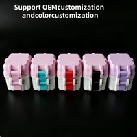3ml 4-Fach Stoßfeste Umweltfreundliche Peptid-Reisebox Sichere Snap-Lock Fläschchen-Aufbewahrung OEM Logo PETG Kunststoff Kühlschrankgeeignet Einzelhandel