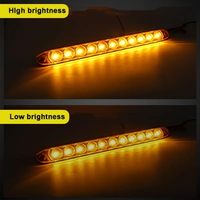 Nouveau 16 "11 LED s bande de feu arrière de frein monté en hauteur pour remorque camion RV camionnette-haute qualité clignotant bord lumière