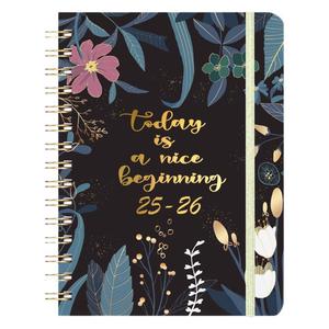 Ad alto valore A5 Notebook a spirale rilegatura termica copertina in pelle personalizzabile Cross-Border programma libro bobina cinturino Ins2025 Style - Product Image 1
