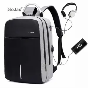 Деловой дорожный нейлоновый водонепроницаемый рюкзак для ноутбука с защитой от кражи, Сумка с USB-портом для зарядки, чехол vspink, сумка для путешествий