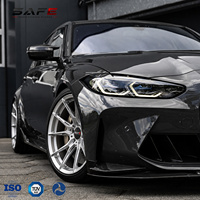Jantes forgées légères OEM personnalisées, finition argent brossé, concaves profondes, à rayons en Y, 19 et 20 pouces, 5x112, compatibles BMW G80 G82 G87 G20 F90 M4 M5 M340i