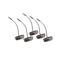 Luz Delantera RGB Maiker para Parrilla de Jeep Wrangler JL, Luz para Parrilla de Jeep Gladiator JT, Actualización, Modelo 2023 2024, Lámpara