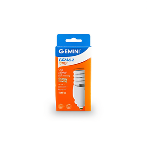 Lampada Fluorescente a Risparmio Energetico GEMINI T GX24d-2 18W 4000K - Product Image 2