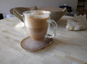 Tazas <span class=keywords><strong>de</strong></span> café roscadas <span class=keywords><strong>de</strong></span> vidrio <span class=keywords><strong>de</strong></span> <span class=keywords><strong>doble</strong></span> pared <span class=keywords><strong>de</strong></span> vidrio transparente <span class=keywords><strong>de</strong></span> borosilicato resistente al calor - Product Image 6