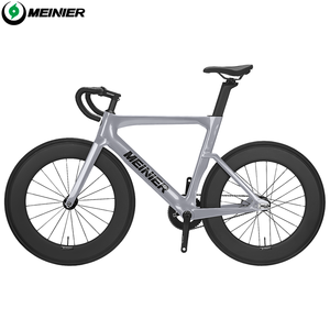 Vélo de piste en carbone MEINIER-TR646 avec roues 700c, pédalier simple vitesse en fibre 48T, et engrenage fixe – Le MEINIER-TR646 est un excellent rapport qualité-prix - Product Image 1