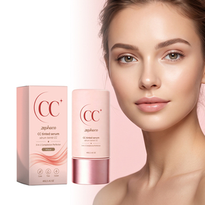 Sérum Crème <span class=keywords><strong>CC</strong></span> 3-en-1 OEM Effet Lissant Naturel Couvrance Totale Teint Uniforme Hydratant Éclat Quotidien – Meilleure Vente - Product Image 2