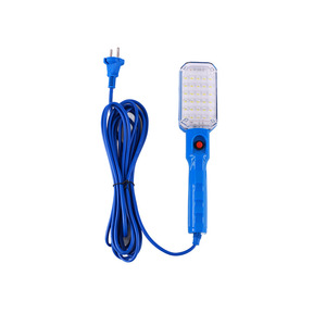 ไฟ LED พกพาแบบมือถือ 30 ดวง สีฟ้าลายเส้น 220V ปลั๊กไฟ AC สำหรับซ่อมรถยนต์ - Product Image 4