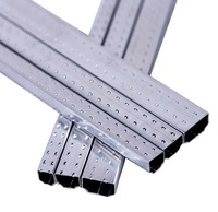 Barre d'espacement en aluminium de soudage à haute fréquence-épaisseur pliable vis de porte insonorisée personnalisable vente en gros de haute qualité