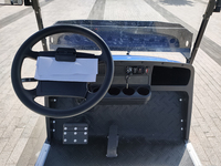 Carrito de Golf Eléctrico HUANLI Único de 4 Asientos con Batería de Litio de 60V, Motor de 5kW, Controlador de CA, Cargador Inteligente, Certificado CE