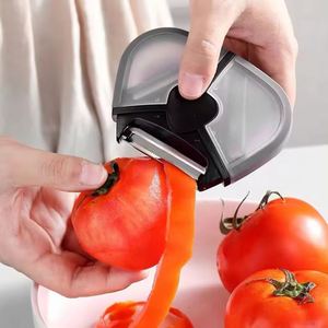 Nouveaux outils de cuisine multifonctionnels 3 en 1 en gros, fruits, légumes, acier inoxydable, gadgets pour la maison et la cuisine, éplucheur de pommes de terre - Product Image 5