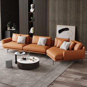 Sofá de Tela de Estilo Nórdico Minimalista, Combinación de Sala de Estar, Sofá de Lujo Ligero - Product Image 2