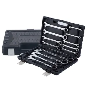 Wrench Ratchet Set Industrial 13pcs Fixed Head Combination Ratchet Wrench Set