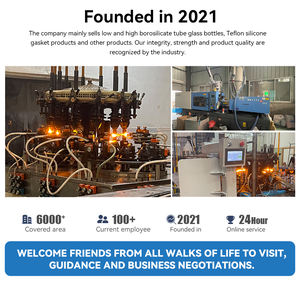 18mm gümüş demir manyetik vidalı kapak mavi <span class=keywords><strong>Teflon</strong></span> conta kıvrım üst cam flakon mühür endüstriyel kimyasal kullanım-tıp enjeksiyon için - Product Image 5