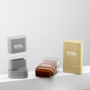 Drehbarer <span class=keywords><strong>Deodorant</strong></span>-<span class=keywords><strong>Stick</strong></span> PP 10g 15g 20g Kunststoffbehälter, Transparente Verpackung für Sonnencreme-Stift, Klebestift - Product Image 2