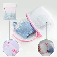 Sac à linge pliable en polyester tendance, blanc, pour le lavage et l'organisation