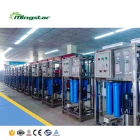 Eau pure industrielle Mingstar 500L 1000L 2000L filtre à eau domestique ro système de purification de la machine de traitement de l'eau