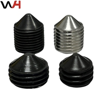 Vente en gros M12 * 10 12.9 GB78 Jeu de fixations en acier allié Pièce CNC OEM Vis à six pans creux en métal industriel personnalisées Boulons à pointe conique