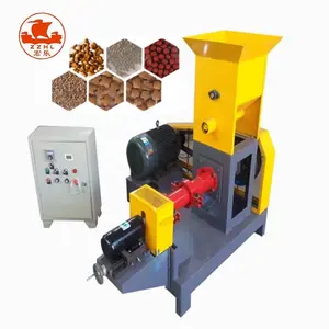 Cattle Pellet Making Extruder Fish Feed Mixing Machine Extruder Fish Feed Puffing Machine