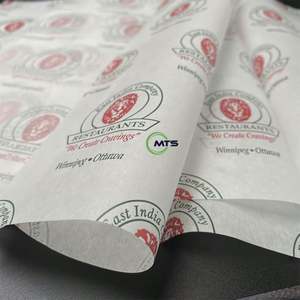 Custom Greaseproof Sandwich Wrap Wax Deli <b>Paper</b> Sheets Single Side Parchment <b>Paper</b> for <b>Handmade</b> Cookies Bread Milk - Product Image 2