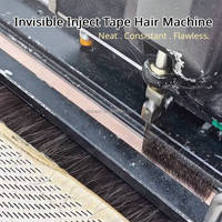 Machine à extensions de cheveux injectées, pour une pose super soignée, effet cuir chevelu invisible, idéale pour les usines de cheveux et salons.