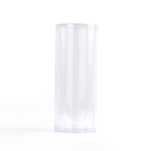 clear large acetate plastic cylinder tube packaging boxes cylinder tube packaging for flower