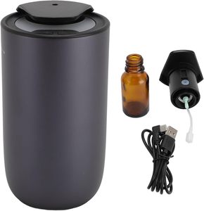Custom Logo Luxury Waterless Car Scent <b>Diffuser</b> USB Rechargeable Battery Essential <b>Oil</b> <b>Diffuser</b> Smart Car Air Freshener - Product Image 3