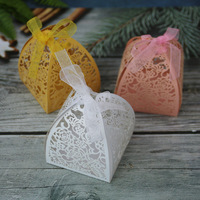Boîte à dragées pour mariage indien romantique, nouveau style 2022, emballage de bonbons pour mariage, pour les invités, avec décoration papillon