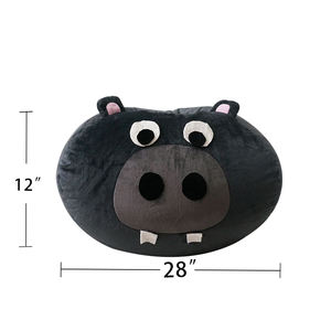Sillón Puff Infantil de Interior con Forma de Animalito: Conejo, Panda, Oso, Mapache, Hipopótamo - Product Image 5