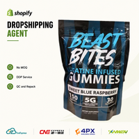 Gummies de créatine pour l'entraînement en salle de sport, fournisseur en gros de suppléments sportifs, agent de dropshipping, OEM, ODM, étiquette personnalisée privée