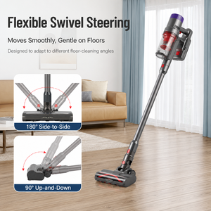 23kPa Cordless Stick <b>Vacuum</b> Cleaner 200W BLDC Motor Up to 50Min Runtime HEPA Handheld <b>Vacuum</b> for Home Car - Product Image 3